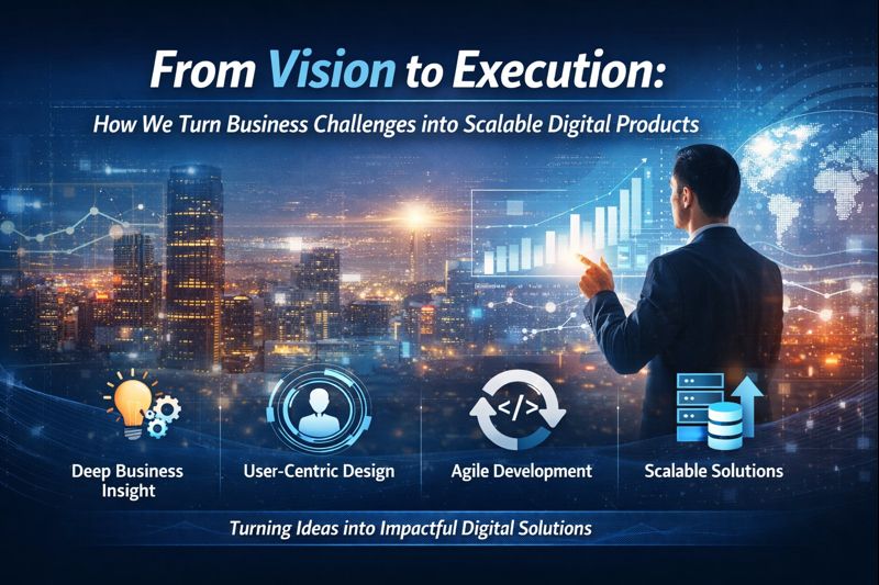 From Vision to Execution: How We Turn Business Challenges into Scalable Digital Products